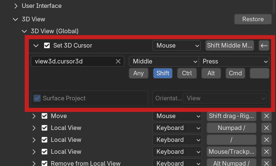 Right Click to PanRotate in Blender (Keymap method) (2-2)